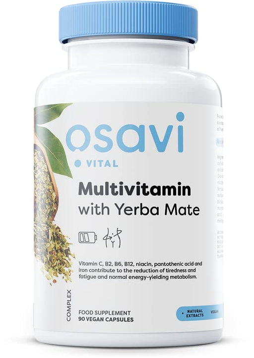 Osavi Multivitamin with Yerba Mate - 90 vegan caps | High-Quality Combination Multivitamins & Minerals | MySupplementShop.co.uk