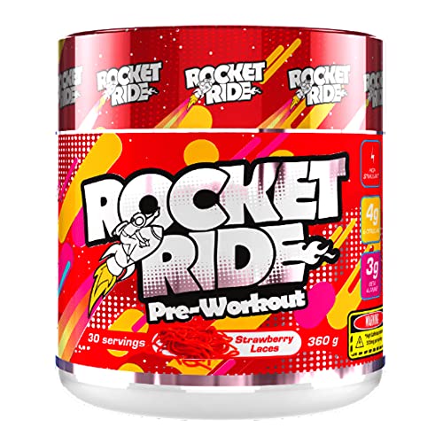 Rocket Ride Pre-Workout (Strawberry Laces) | High-Quality Sports & Nutrition | MySupplementShop.co.uk