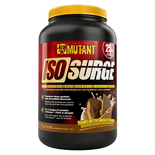 Mutant Iso Surge 727g Peanut Butter Chocolate | High-Quality Protein | MySupplementShop.co.uk