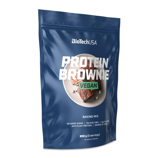 BioTechUSA Protein Brownie Vegan - 600g | High-Quality Brownies | MySupplementShop.co.uk