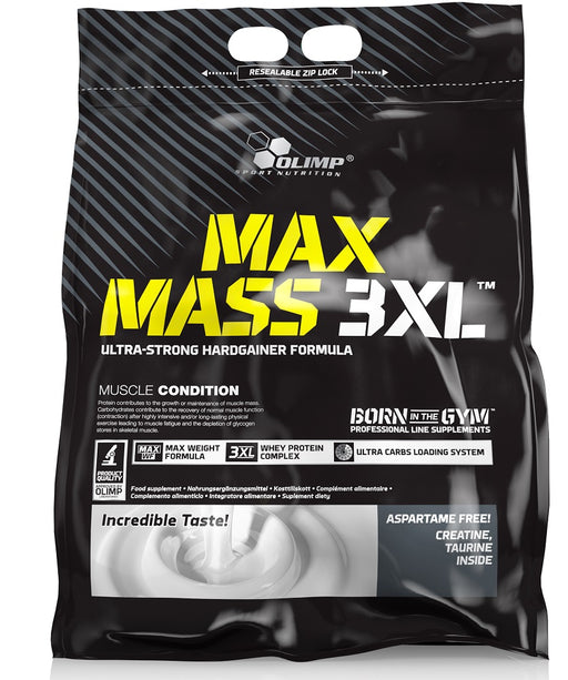 Olimp Nutrition MaxMass 3XL, Vanilla - 6000 grams | High-Quality Weight Gainers & Carbs | MySupplementShop.co.uk