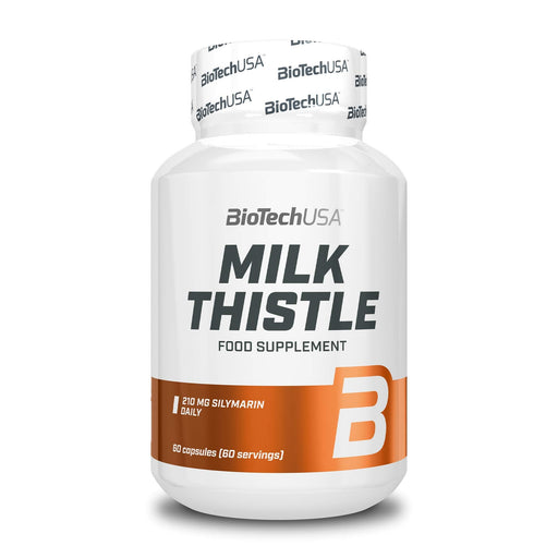 BioTechUSA Milk Thistle - 60 caps | High-Quality Combination Multivitamins & Minerals | MySupplementShop.co.uk