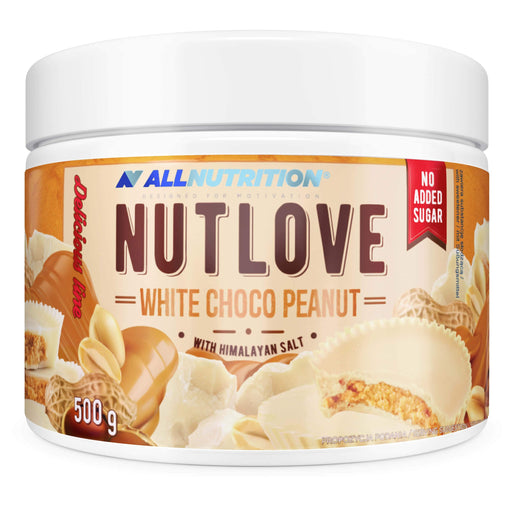 Allnutrition Nutlove, White Choco Peanut - 500g | High-Quality Combination Multivitamins & Minerals | MySupplementShop.co.uk