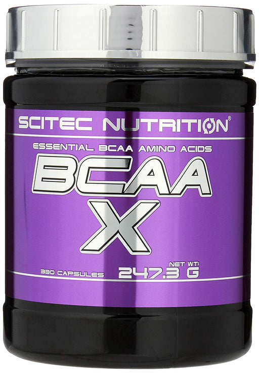SciTec BCAA-X - 330 caps | High-Quality Amino Acids and BCAAs | MySupplementShop.co.uk