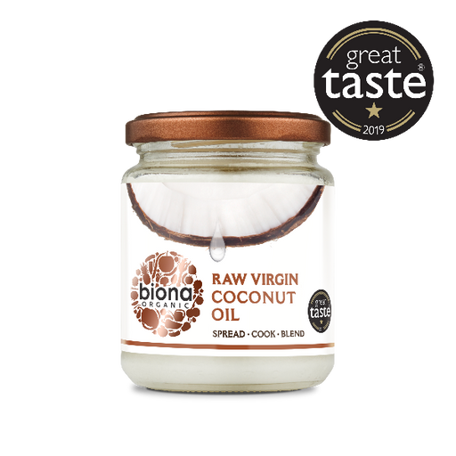 Biona Organic Raw Virgin Coconut Oil 200g | High-Quality Health Foods | MySupplementShop.co.uk