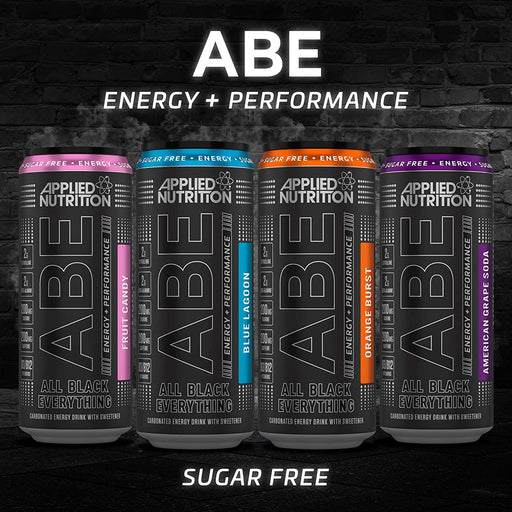 Applied Nutrition ABE Carbonated Cans 24 x 330ml | High-Quality Sports Nutrition | MySupplementShop.co.uk