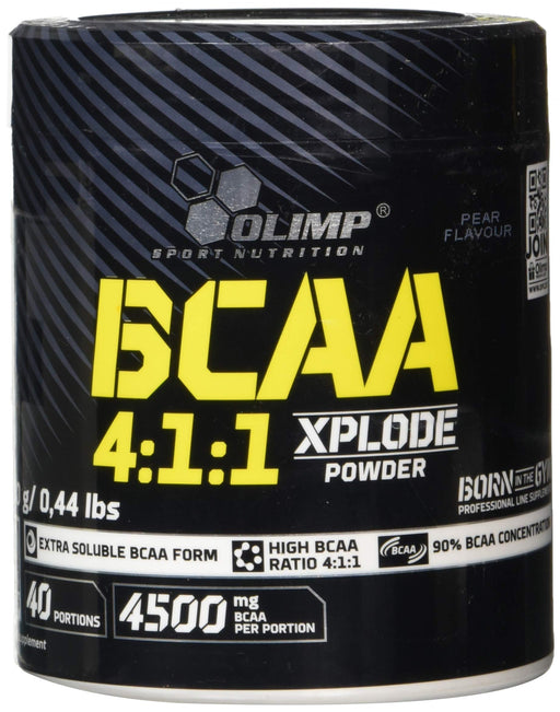 Olimp Nutrition BCAA 4:1:1 Xplode, Pear - 200 grams | High-Quality Amino Acids and BCAAs | MySupplementShop.co.uk