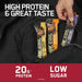 Optimum Nutrition Whipped Protein Bar 10 x 60g | High-Quality Protein Bars | MySupplementShop.co.uk
