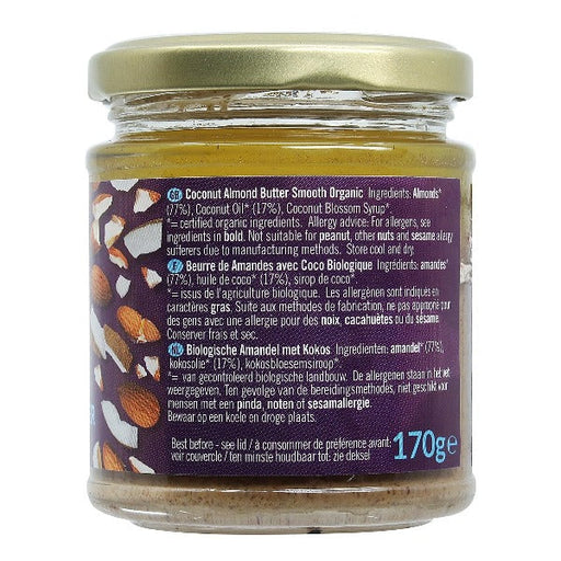Biona Organic Coconut Almond Butter 170g | High-Quality Health Foods | MySupplementShop.co.uk