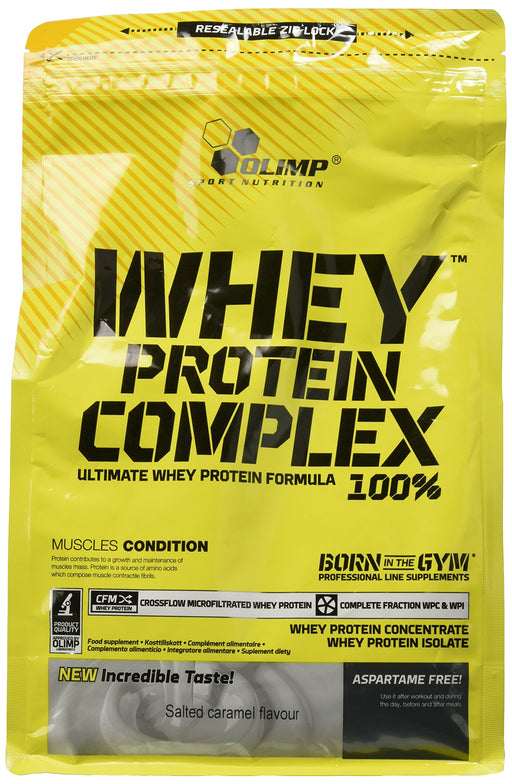 Olimp Nutrition Whey Protein Complex 100%, Salted Caramel - 700 grams | High-Quality Protein | MySupplementShop.co.uk