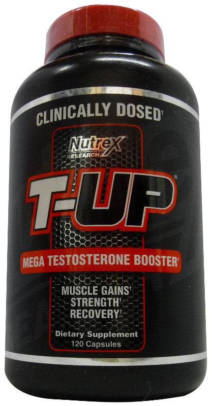 Nutrex T-UP - 120 caps | High-Quality Natural Testosterone Support | MySupplementShop.co.uk