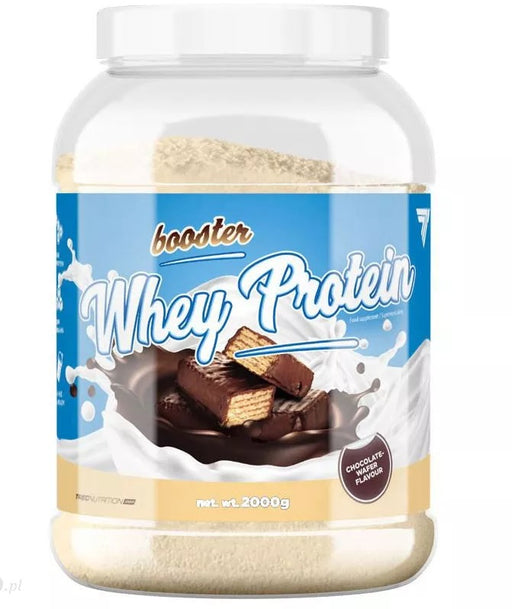 Trec Nutrition Booster Whey Protein, Triple Chocolate - 2000 grams | High-Quality Protein | MySupplementShop.co.uk