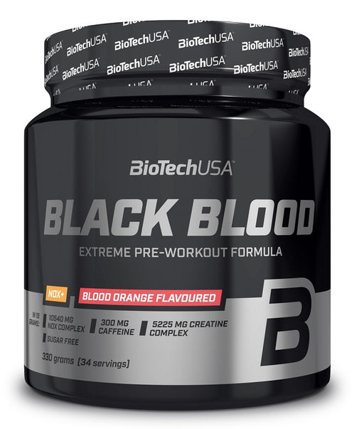 BioTechUSA Black Blood NOX+, Tropical Fruit (EAN 5999076232369) - 330 grams | High-Quality Nitric Oxide Boosters | MySupplementShop.co.uk