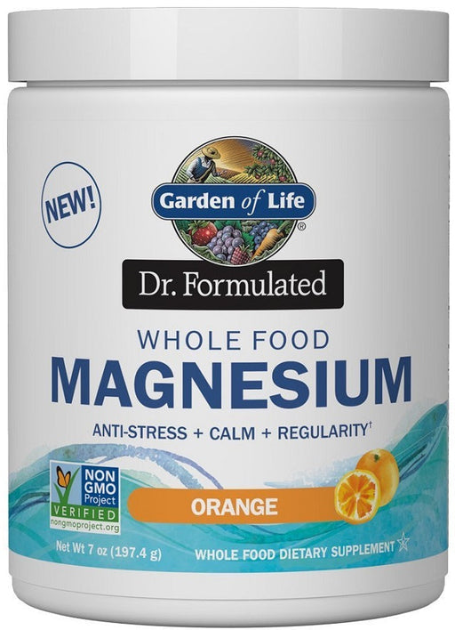 Garden of Life Dr. Formulated Whole Food Magnesium, Raspberry Lemon - 198g | High-Quality Sports Supplements | MySupplementShop.co.uk