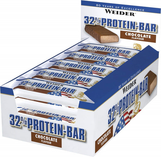Weider 32% Protein Bar, Coconut - 24 bars | High-Quality Protein Bars | MySupplementShop.co.uk