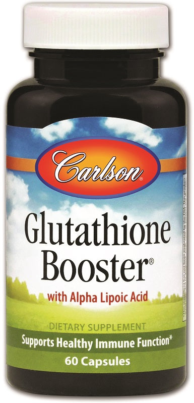 Carlson Labs Glutathione Booster - 60 caps | High-Quality Health and Wellbeing | MySupplementShop.co.uk