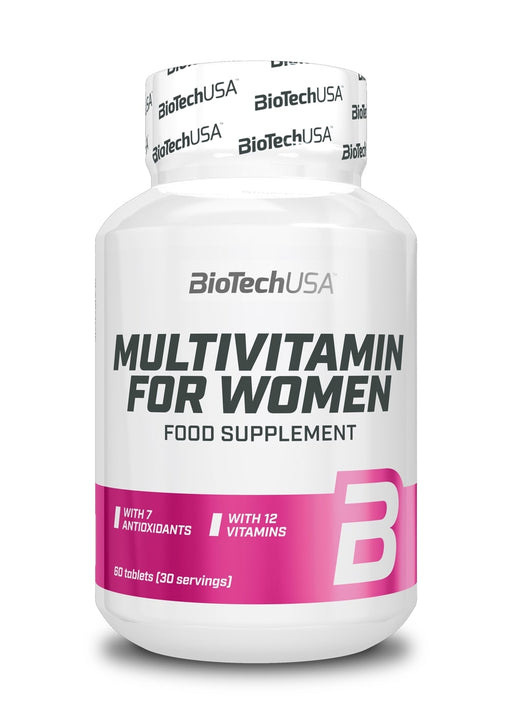 BioTechUSA Multivitamin for Women - 60 tablets (EAN 5999076228515) | High-Quality Vitamins & Minerals | MySupplementShop.co.uk