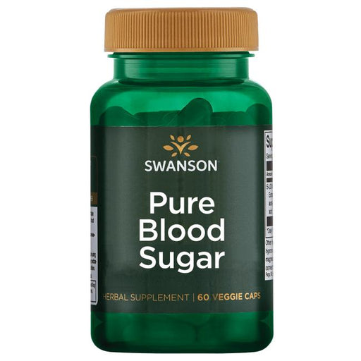Swanson Pure Blood Sugar - 60 vcaps | High-Quality Combination Multivitamins & Minerals | MySupplementShop.co.uk