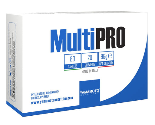 Yamamoto Nutrition MultiPRO - 80 tablets | High-Quality Combination Multivitamins & Minerals | MySupplementShop.co.uk