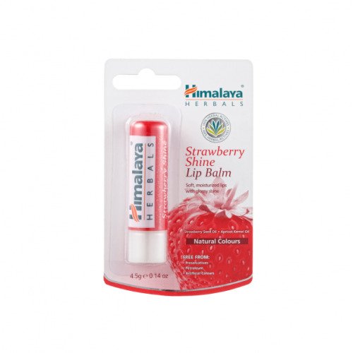 Himalaya Strawberry Shine Lip Balm - 4.5g | High-Quality Sports Supplements | MySupplementShop.co.uk