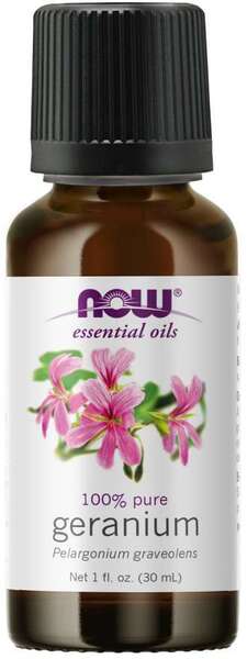 NOW Foods Essential Oil, Geranium Oil - 30 ml. | High-Quality Sports Supplements | MySupplementShop.co.uk