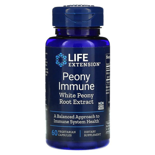 Life Extension Peony Immune - 60 vcaps | High-Quality Health and Wellbeing | MySupplementShop.co.uk