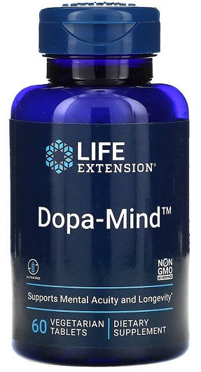 Life Extension Dopa-Mind - 60 vegetarian tabs | High-Quality Vitamins, Minerals & Supplements | MySupplementShop.co.uk
