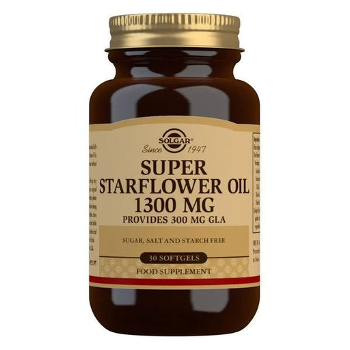 Solgar Super Starflower Oil, 1300mg - 30 softgels | High-Quality Sports Supplements | MySupplementShop.co.uk