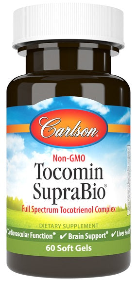 Carlson Labs Tocomin SupraBio - 60 softgels | High-Quality Vitamins & Minerals | MySupplementShop.co.uk