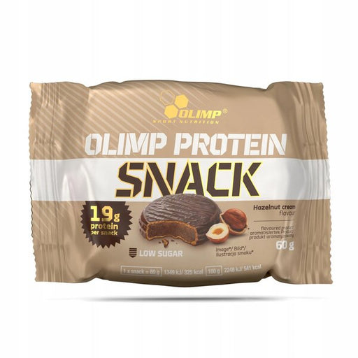 Olimp Nutrition Protein Snack, Hazelnut - 12 x 60g | High-Quality Protein Bars | MySupplementShop.co.uk