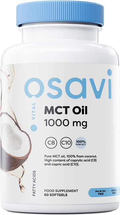 Osavi MCT Oil, 1000mg - 60 softgels | High-Quality Combination Multivitamins & Minerals | MySupplementShop.co.uk