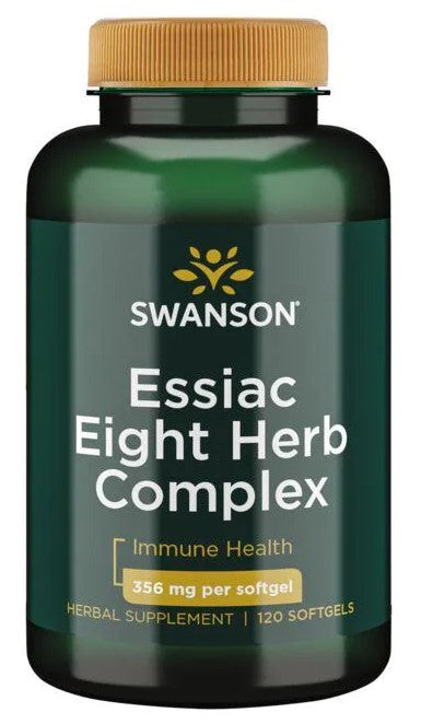 Swanson Essiac Eight Herb Complex, 356mg - 120 softgels | High-Quality Health and Wellbeing | MySupplementShop.co.uk