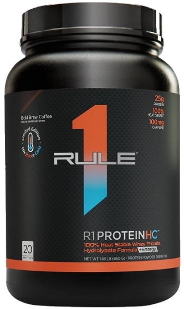 Rule One R1 Protein HC, Bold Brew Coffee - 650 grams | High-Quality Protein | MySupplementShop.co.uk