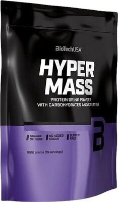 BioTechUSA Hyper Mass, Salted Caramel - 1000 grams | High-Quality Weight Gainers & Carbs | MySupplementShop.co.uk