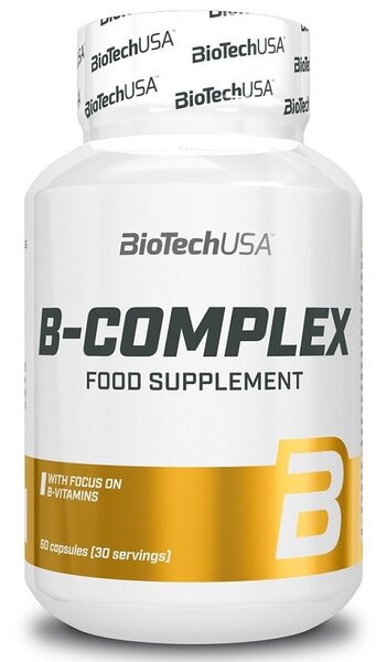 BioTechUSA B-Complex - 60 caps | High-Quality Vitamins & Minerals | MySupplementShop.co.uk