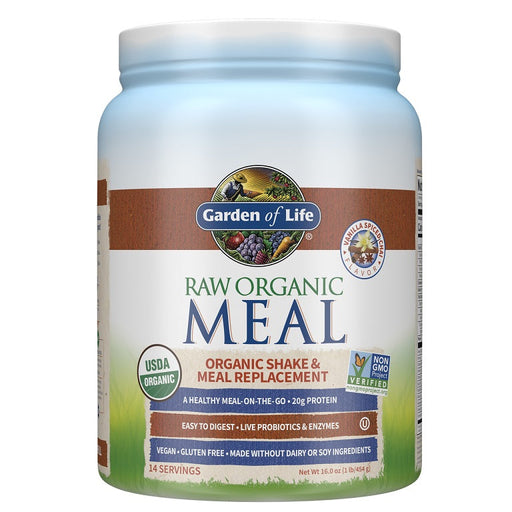 Garden of Life Raw Organic Meal, Vanilla Spiced Chai - 454g | High-Quality Health Foods | MySupplementShop.co.uk