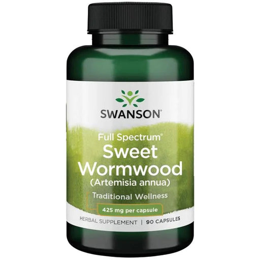 Swanson Full Spectrum Wormwood, 425mg - 90 caps | High-Quality Health and Wellbeing | MySupplementShop.co.uk