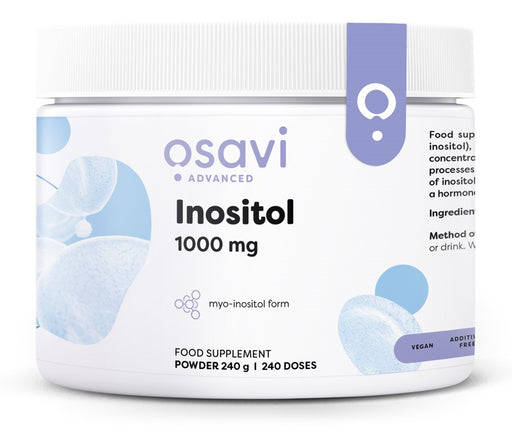 Inositol, 1000mg - 240g by Osavi at MYSUPPLEMENTSHOP.co.uk