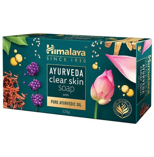 Himalaya Ayurveda Clear Skin Soap - 125g | High Quality Bath and Body Supplements at MYSUPPLEMENTSHOP.co.uk